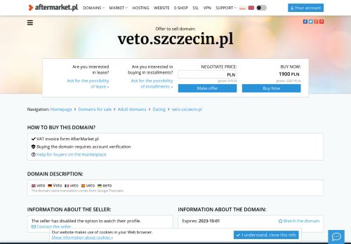 VETO Sp. z o.o. Doradztwo i Dochodzenie Odszkodowań