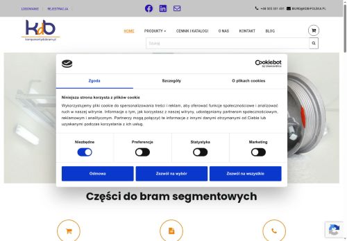 „KOMPONENTY DO BRAM” SPÓŁKA Z OGRANICZONĄ ODPOWIEDZIALNOŚCIĄ